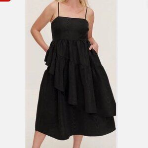 NWT Kate Spade x Target tiered ruffle midi dress